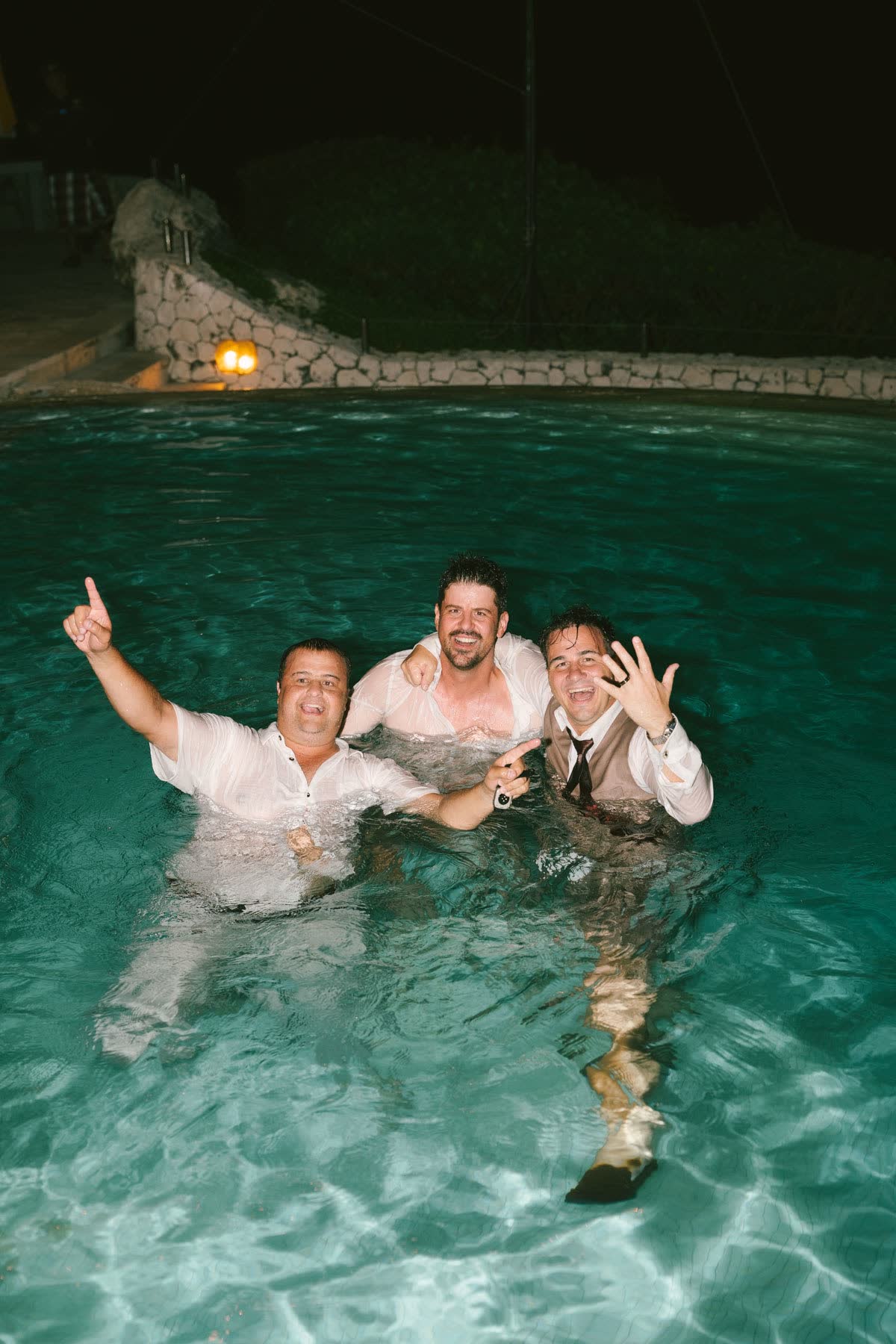 A wedding celebration