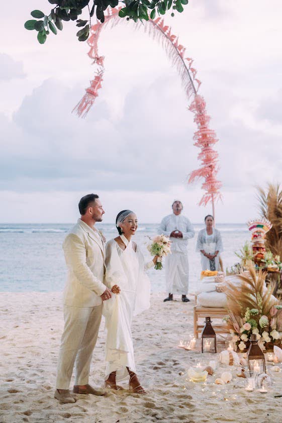 A wedding celebration